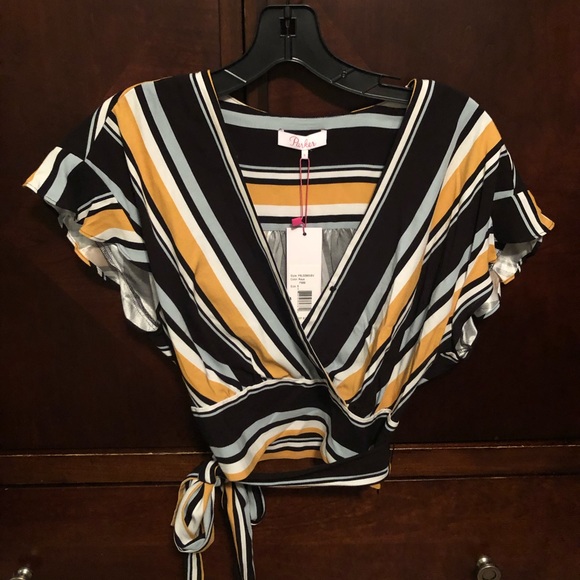 Parker Noora Faux Wrap Top - Picture 4 of 5